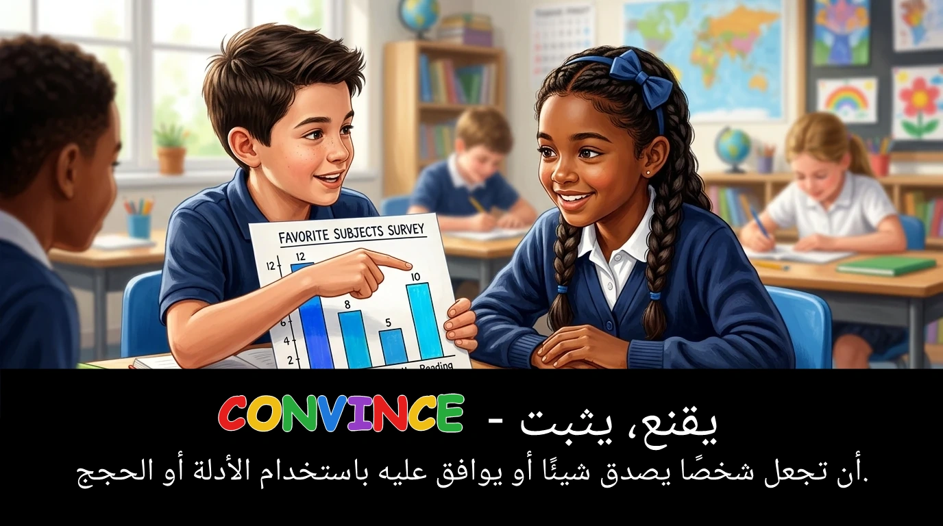 Arabic Illustration for convince